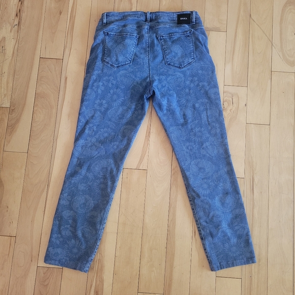 Brax straight leg jeans with floral pattern - Picture 6 of 10